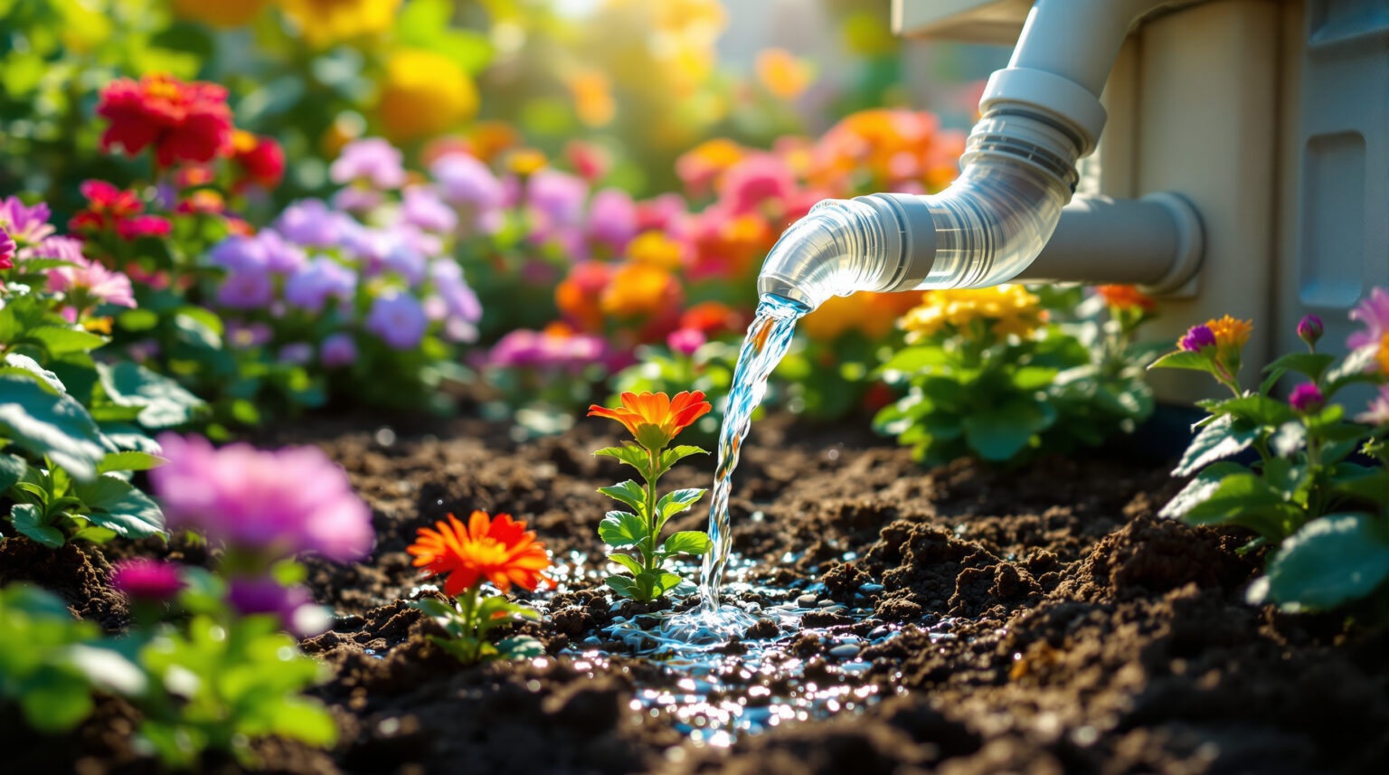 Arrosage avec eau de climatisation : Optimisez votre jardin tout en économisant de l’eau !