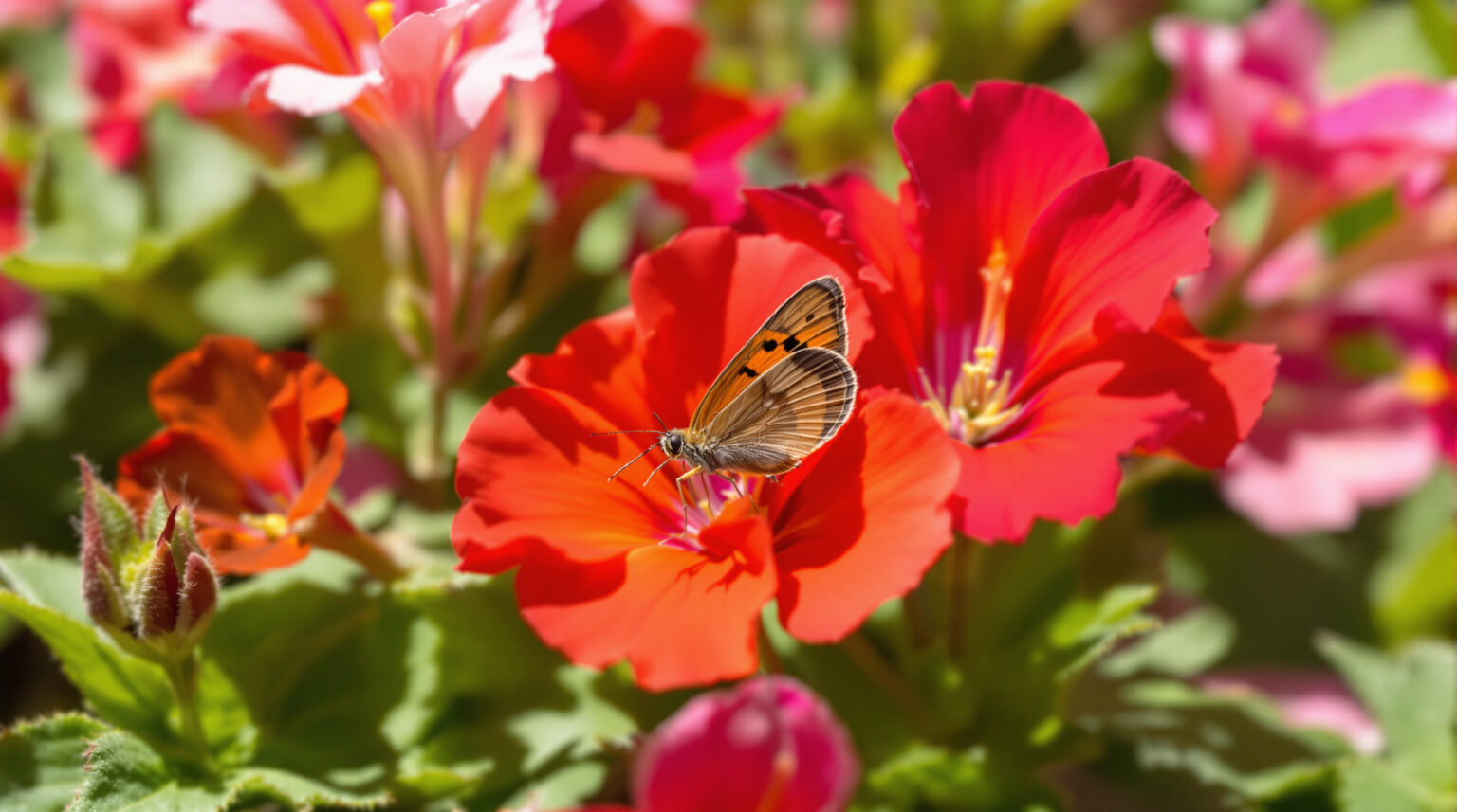 Comment éliminer le papillon du géranium : Astuces efficaces pour protéger vos plantes !