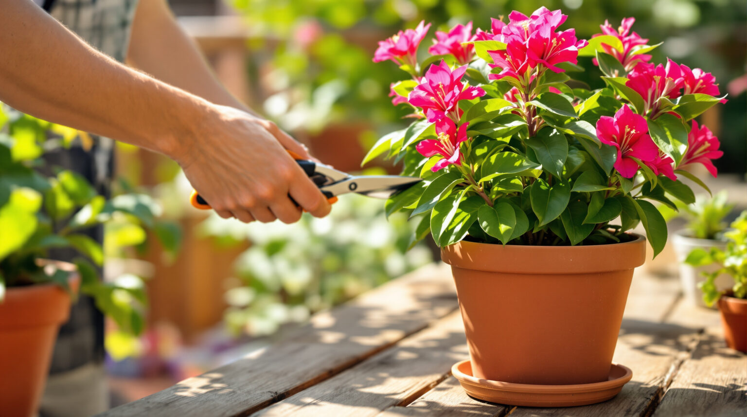 Tailler un laurier rose en pot : Guide complet pour réussir votre taille et embellir votre jardin
