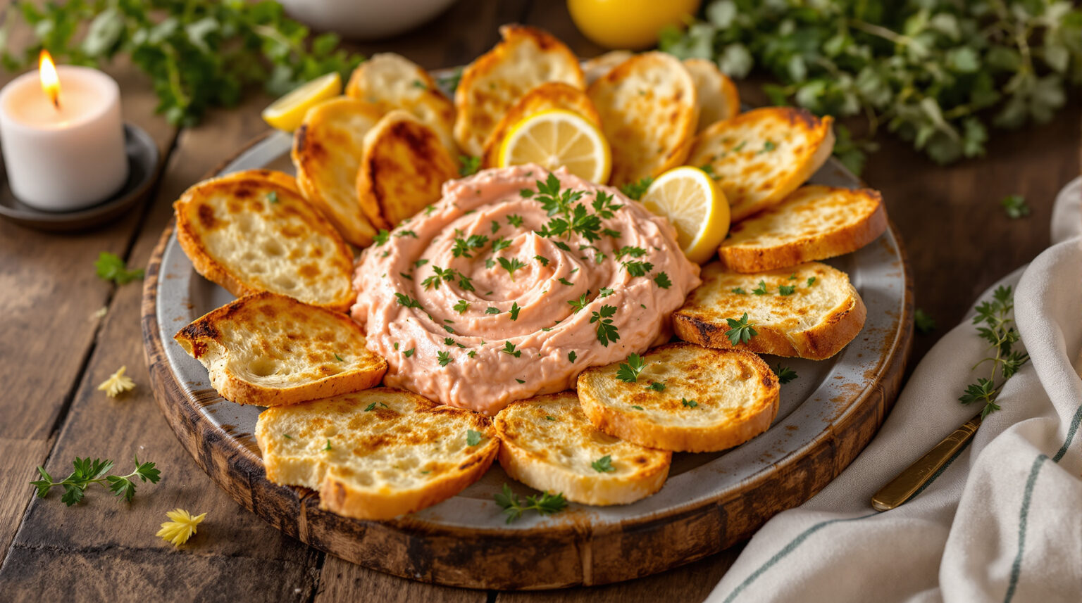 Toast tarama : Découvrez la recette facile et délicieuse pour impressionner vos invités